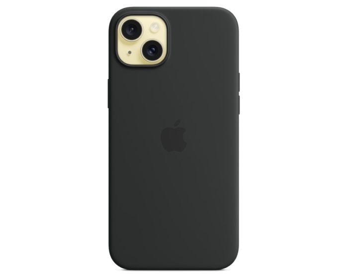 Apple Official Silicone Case (MT103ZM/A) with MagSafe Black (iPhone 15 Plus)