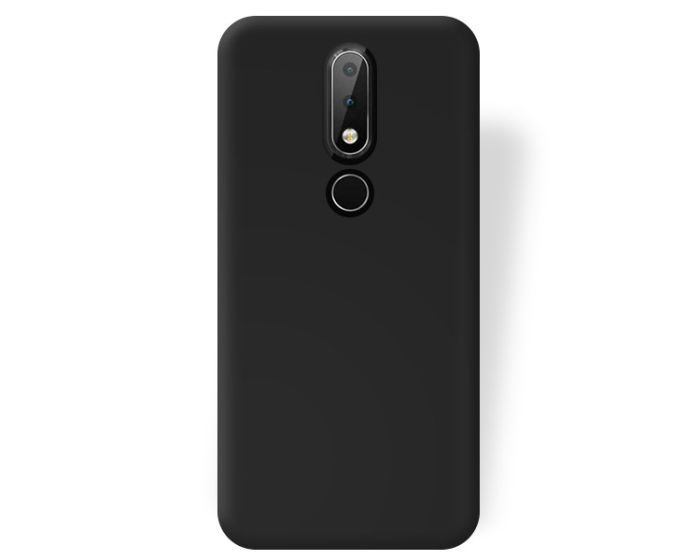 Forcell Jelly Flash Matte Slim Fit Case Θήκη Σιλικόνης Black (Nokia X5 2018 / Nokia 5.1 Plus 2018)