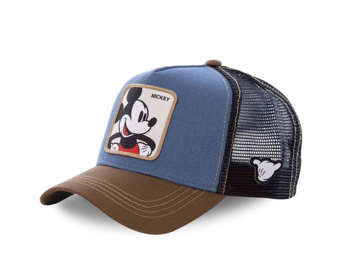 CAPSLAB Casquette Trucker by Freegun Καπέλο - Disney Mickey Mouse 1 Blue / Brown