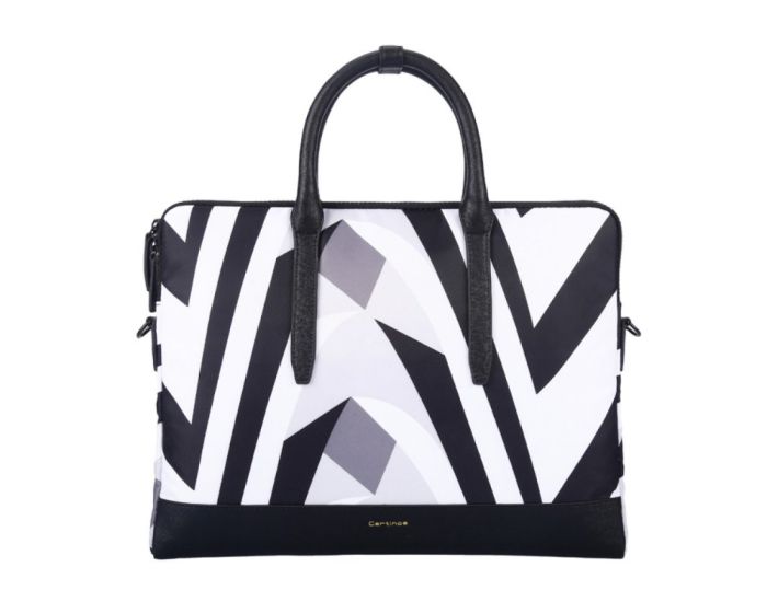 Cartinoe Prevalent Series Handbag Τσάντα για MacBook / Laptop 13.3'' Black - White