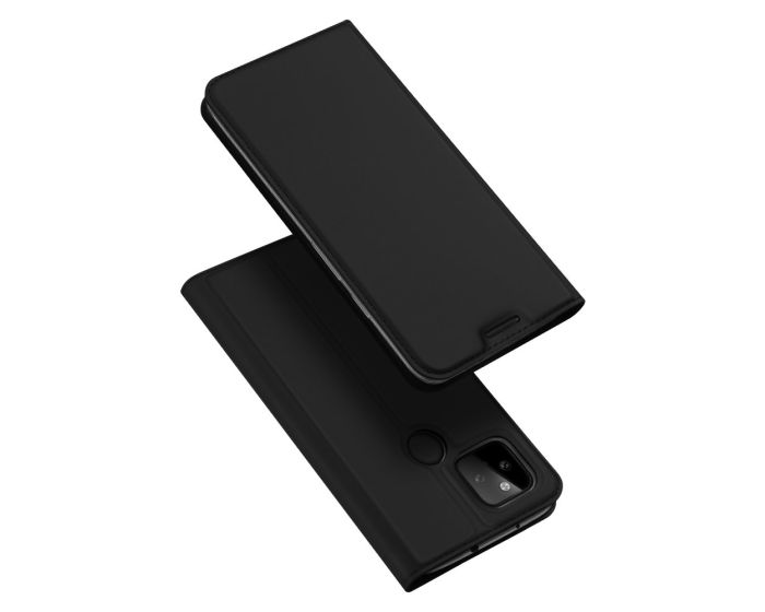 DUX DUCIS SkinPro Wallet Case Θήκη Πορτοφόλι με Stand - Black (Google Pixel 5a)
