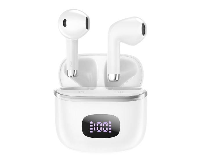 Dudao TWS U15Pro Wireless Bluetooth Stereo Earbuds with Charging Box - White