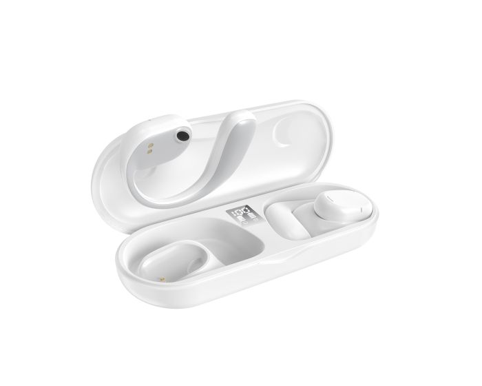 Dudao TWS U17H Wireless Bluetooth Stereo Earbuds with Charging Box - White