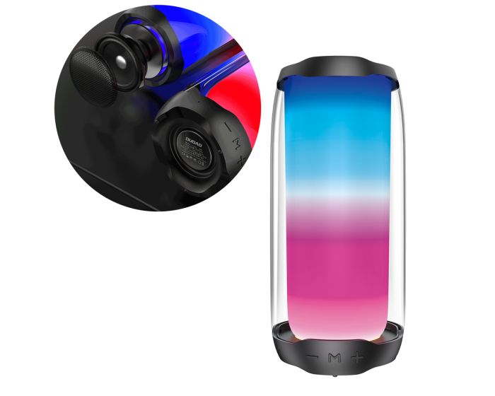 Dudao Y11 Pro Portable Bluetooth Wireless Speaker 8W RGB Ασύρματο Ηχείο - Black
