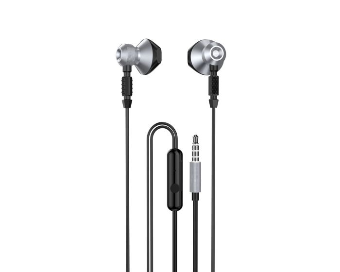 Dudao X2C In-Ear Earphones 3.5mm Ενσύρματα Ακουστικά - Grey