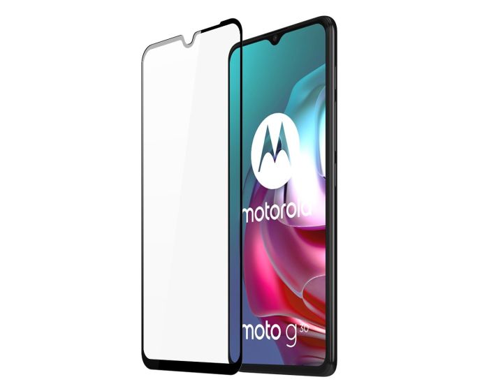 Dux Ducis Full Face Case Friendly Black Αντιχαρακτικό Γυαλί 9H Tempered Glass (Motorola Moto G10 / G20 / G30)