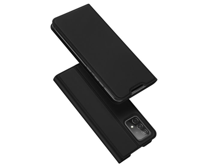 DUX DUCIS SkinPro Wallet Case Θήκη Πορτοφόλι με Stand - Black (Samsung Galaxy A73 5G)