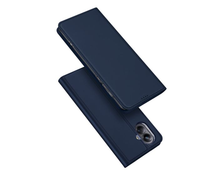 DUX DUCIS SkinPro Wallet Case Θήκη Πορτοφόλι με Stand - Navy Blue (Realme 10 Pro Plus 5G)