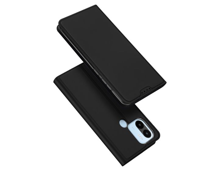 DUX DUCIS SkinPro Wallet Case Θήκη Πορτοφόλι με Stand - Black (Xiaomi Redmi A1 Plus)