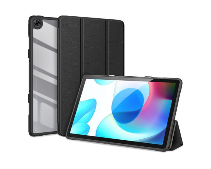 DUX DUCIS Toby Armored Smart Book Case Θήκη με Δυνατότητα Stand - Black (Realme Pad 10.4)