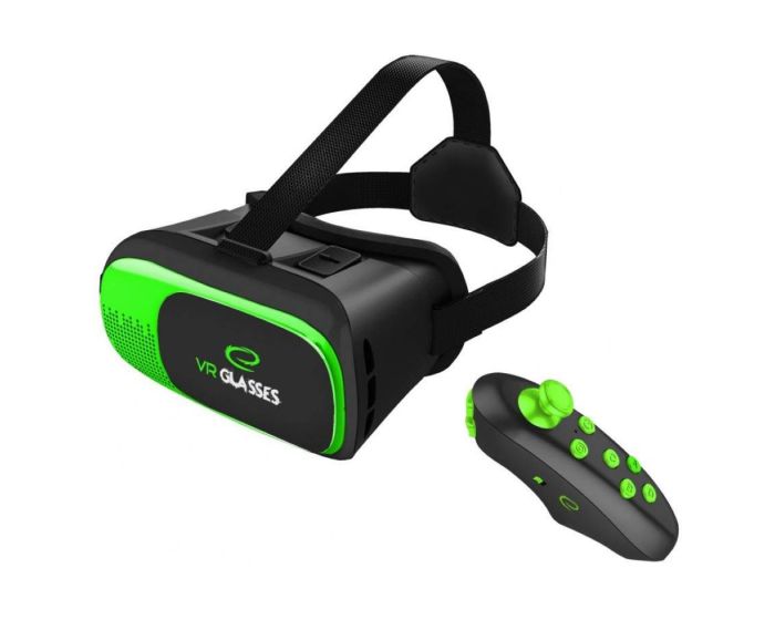 Esperanza EGV300R Apocalypse VR Headset για Κινητά από 3.5" έως 6" με Χειριστήριο