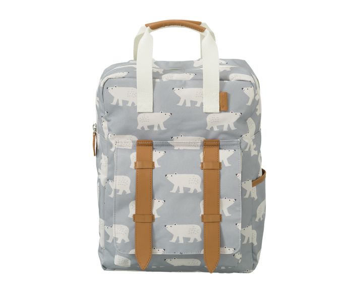 Fresk Large Backpack Σχολική Τσάντα Πλάτης Νηπιαγωγείου 36x26cm - Polar Bear