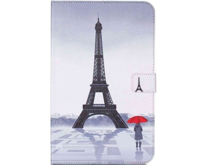 XCase Flexi Book Stand Θήκη Πορτοφόλι Eiffel Tower (Samsung Galaxy Tab E 9.6'' - T560 / T561)