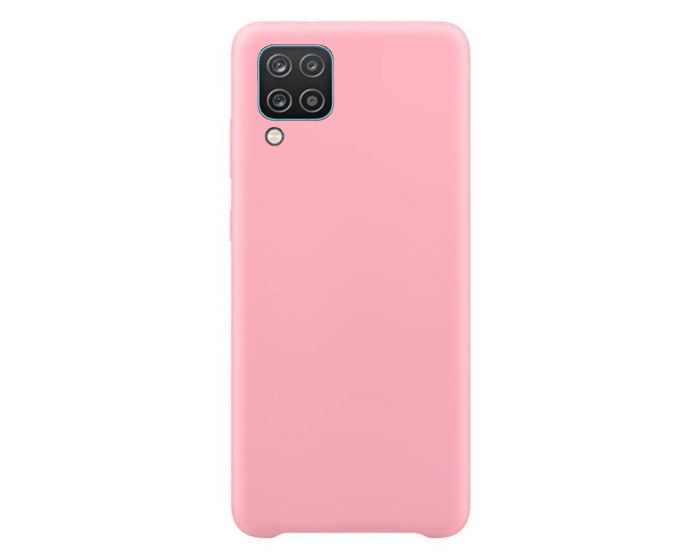 Ultra Thin Liquid Silicone Case Pink (Samsung Galaxy A12 / M12)