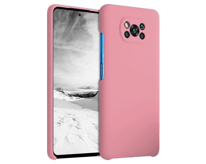 Ultra Thin Liquid Silicone Case Pink (Xiaomi Poco X3 NFC / X3 Pro)