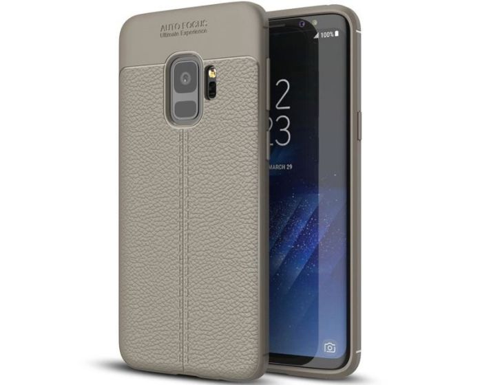 XCase TPU Rugged Armor Football Grain Case (175636) Grey (Samsung Galaxy S9)