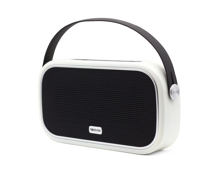 Forever UNIQ Waterproof Bluetooth Speaker BS-660 Ασύρματο Ηχείο - White