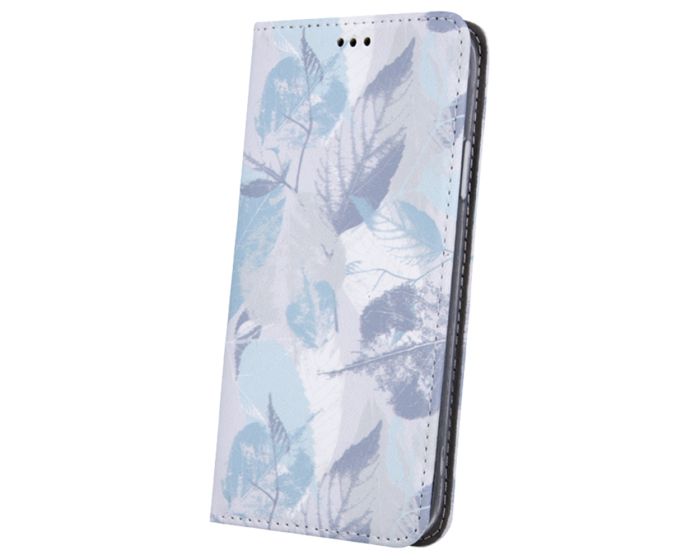 Smart Trendy Magnet Wallet Case Θήκη Πορτοφόλι με δυνατότητα Stand Frozen Leaves (Xiaomi Mi 10T 5G / Mi 10T Pro 5G)