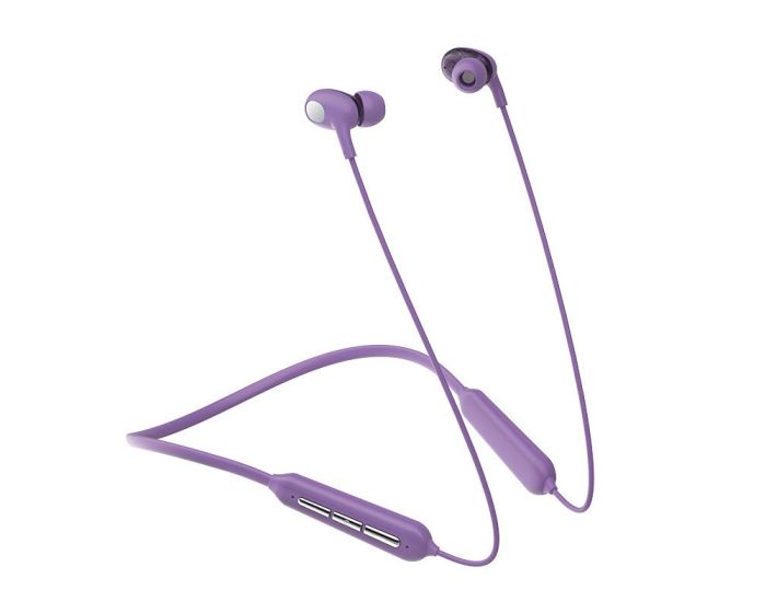 Joyroom JR-D5 Waterproof IPX5 Sports Wireless Earphones Ασύρματα Ακουστικά - Violet