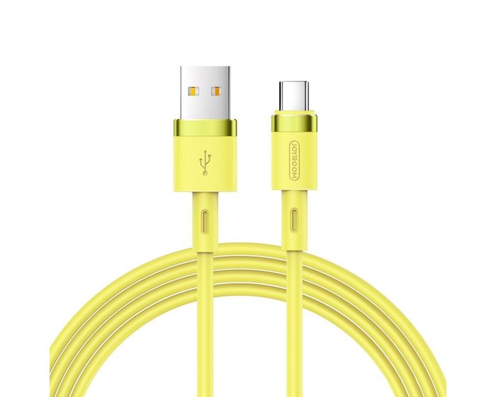 Joyroom S-1224N2 USB to Type-C Cable 2.4A 1.2m Καλώδιο Φόρτισης - Yellow