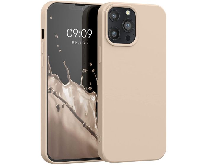 KWmobile Flexible Rubber Case Θήκη Σιλικόνης (55975.154) Mother of Pearl (iPhone 13 Pro Max)