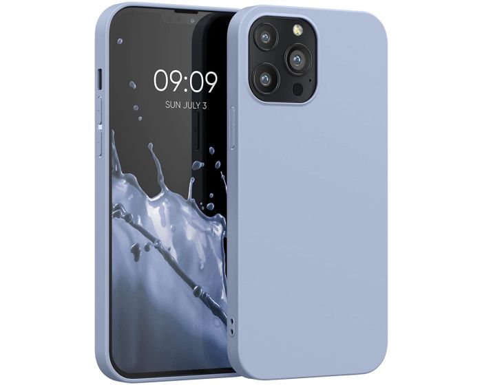 KWmobile TPU Silicone Case (55971.58) Light Blue Matte (iPhone 13 Pro Max)
