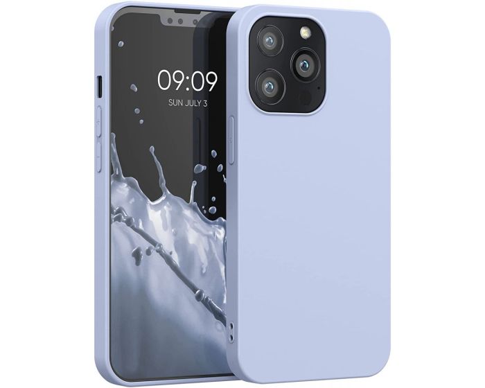 KWmobile TPU Silicone Case (55958.58) Light Blue Matte (iPhone 13 Pro)