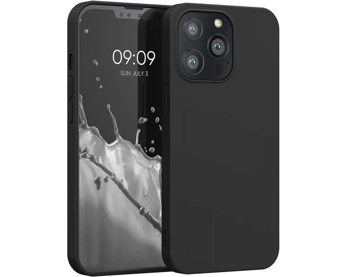 KWmobile TPU Silicone Case (55958.47) Black Matte (iPhone 13 Pro)