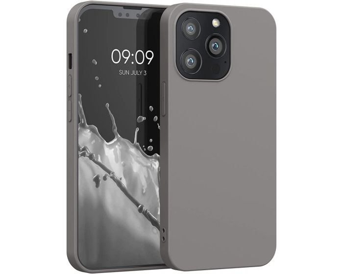 KWmobile TPU Silicone Case (55958.155) Titanium Grey (iPhone 13 Pro)