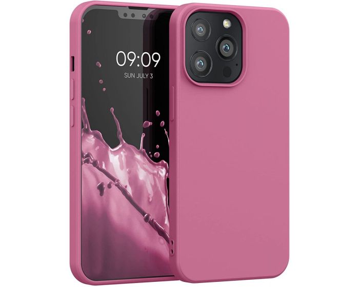 KWmobile Flexible Rubber Case Θήκη Σιλικόνης (55962.212) Bubblegum Pink (iPhone 13 Pro)