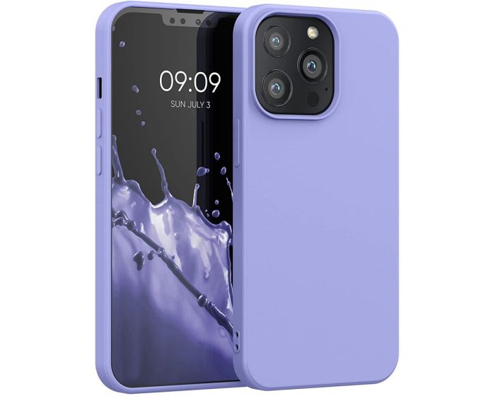 KWmobile Flexible Rubber Case Θήκη Σιλικόνης (55962.139) Light Lavender (iPhone 13 Pro)