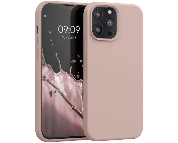 KWmobile Hard Rubber Case Θήκη Σιλικόνης (55881.10) Dusty Pink (iPhone 13 Pro Max)