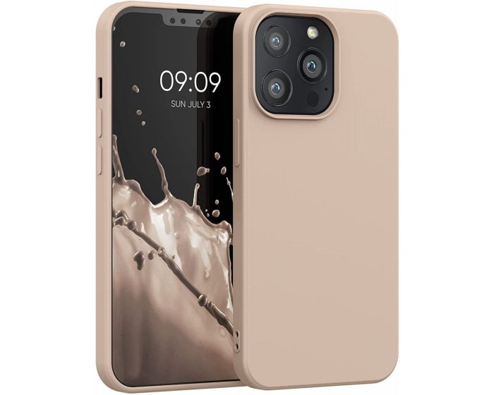 KWmobile Flexible Rubber Case Θήκη Σιλικόνης (55962.154) Mother Of Pearl (iPhone 13 Pro)