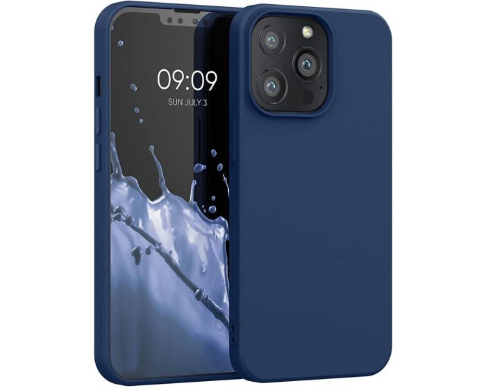 KWmobile Flexible Rubber Case Θήκη Σιλικόνης (55962.116) Navy Blue (iPhone 13 Pro)