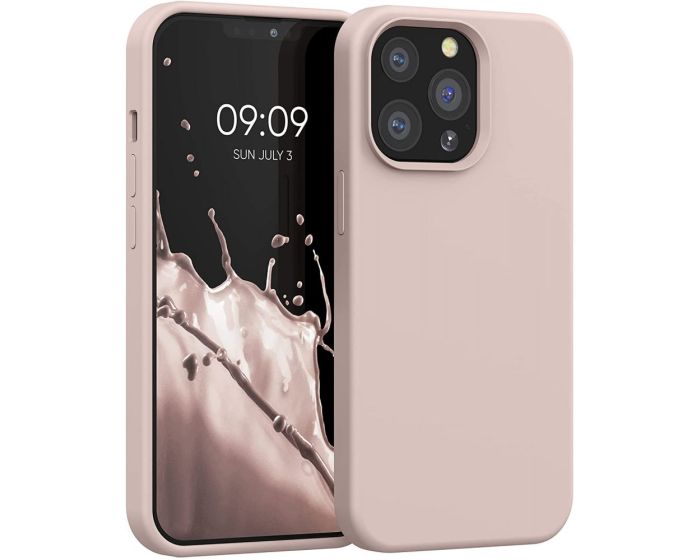 KWmobile Hard Rubber Case Θήκη Σιλικόνης (55880.10) Dusty Pink (iPhone 13 Pro)