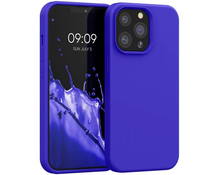 KWmobile Hard Rubber Case Θήκη Σιλικόνης (55880.134) Royal Blue (iPhone 13 Pro)