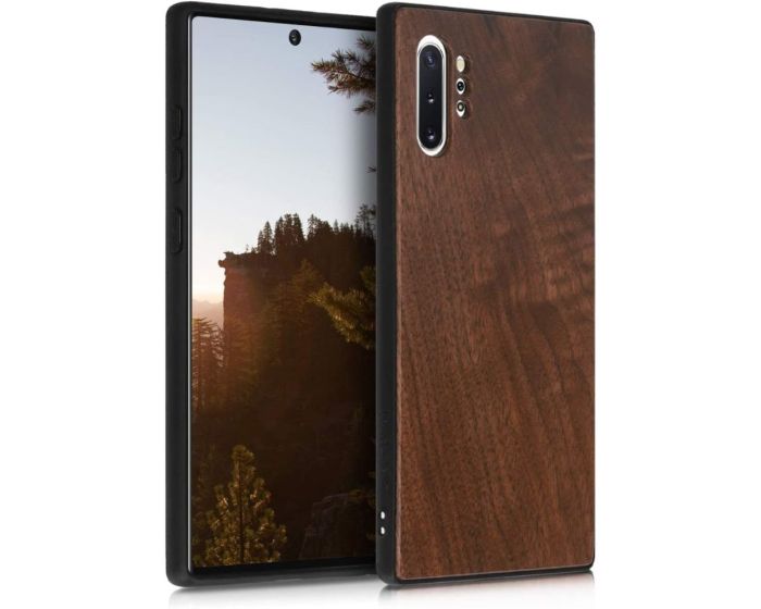 KWmobile Wooden Case (51241.18) Θήκη Ξύλινη Dark Brown (Samsung Galaxy Note 10 Plus)
