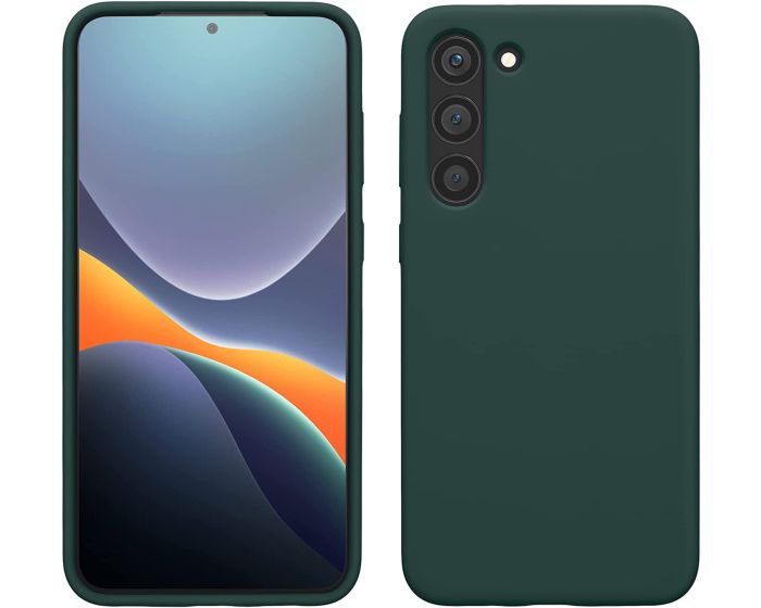 KWmobile Hard Rubber Case Θήκη Σιλικόνης (60274.169) Moss Green (Samsung Galaxy S23 Plus)