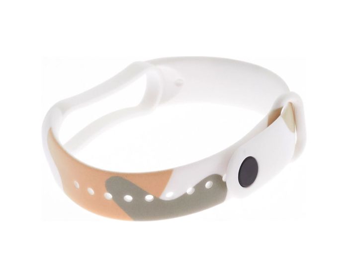 Silicone Replacement Band Camo Beige Λουράκι Σιλικόνης για Xiaomi Mi Band 3 / 4