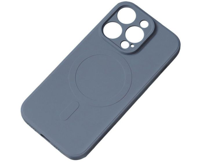 MagSafe Silicone Case Θήκη Σιλικόνης Συμβατή με MagSafe - Navy Blue (iPhone 15 Pro Max)