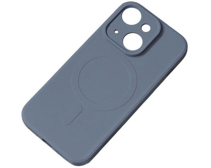 MagSafe Silicone Case Θήκη Σιλικόνης Συμβατή με MagSafe - Navy Blue (iPhone 15)