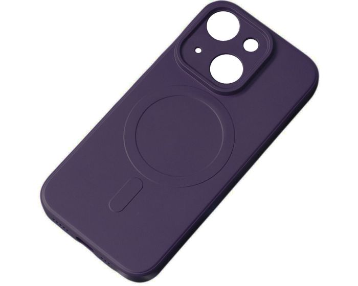 MagSafe Silicone Case Θήκη Σιλικόνης Συμβατή με MagSafe - Purple (iPhone 15)