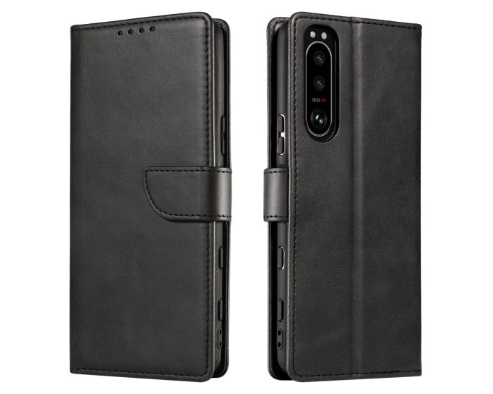 Magnet Case Elegant Book Θήκη Πορτοφόλι με Stand - Black (Sony Xperia 1 III)
