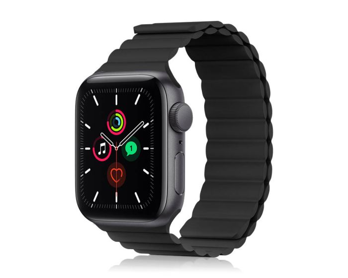 Kingxbar Magnetic Loop Strap Black - Apple Watch 38/40/41mm (1/2/3/4/5/6/7/8/SE)