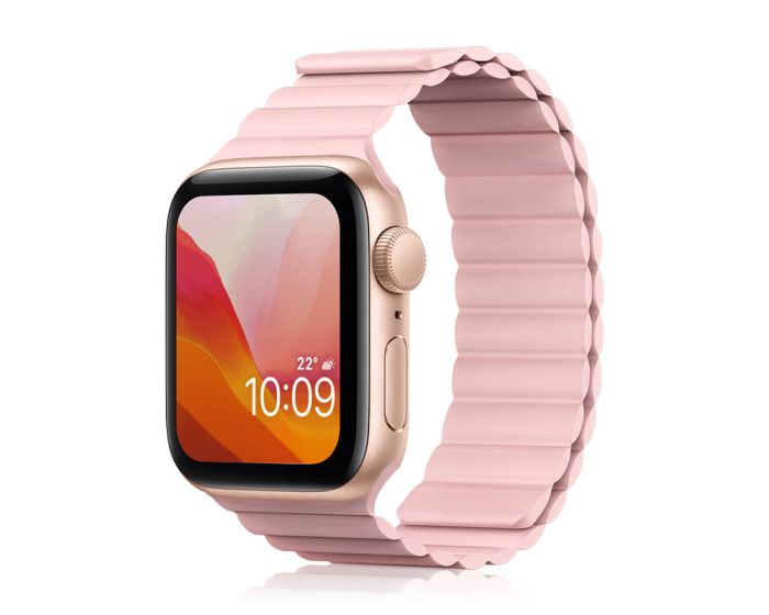 Kingxbar Magnetic Loop Strap Pink - Apple Watch 38/40/41mm (1/2/3/4/5/6/7/SE)