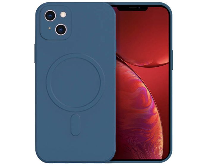 Tel Protect MagSilicone Case Θήκη Σιλικόνης Συμβατή με MagSafe - Navy Blue (iPhone 13)