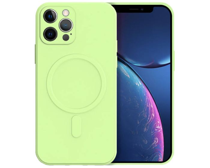 Tel Protect MagSilicone Case Θήκη Σιλικόνης Συμβατή με MagSafe - Green (iPhone 13 Pro)