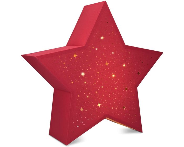 Navaris LED Light Star (49033.09) Επιτραπέζιο Φωτιστικό LED Αστέρι - Κόκκινο
