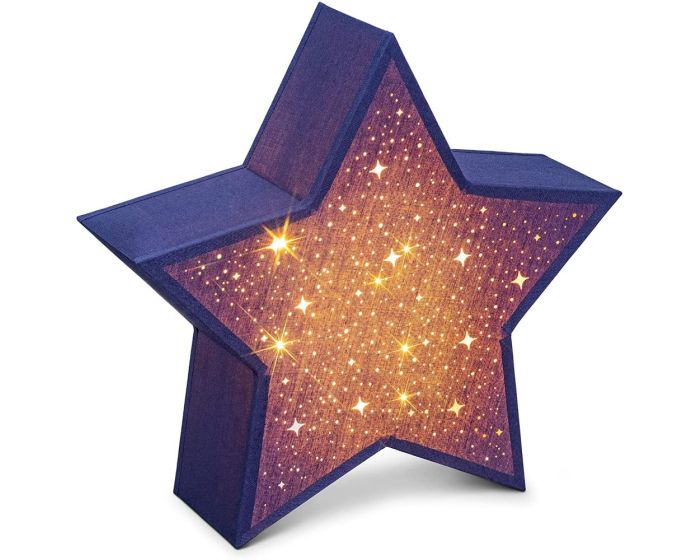 Navaris LED Light Star (49033.17) Επιτραπέζιο Φωτιστικό LED Αστέρι - Σκούρο Μπλε