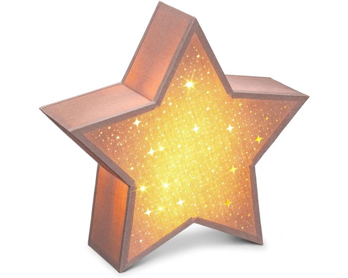 Navaris LED Light Star (49033.43) Επιτραπέζιο Φωτιστικό LED Αστέρι - Taupe